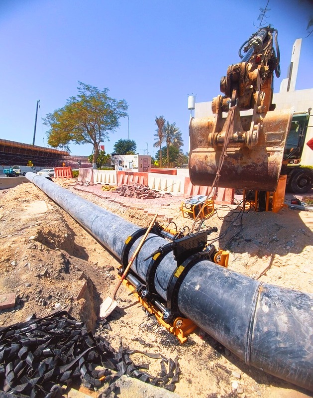 315-630mm Hdpe Butt Fusion Welding Machine Working 